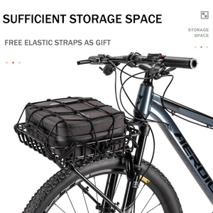 Recién llegado, cesta <span class=keywords><strong>delantera</strong></span> <span class=keywords><strong>para</strong></span> <span class=keywords><strong>bicicleta</strong></span>, cesta <span class=keywords><strong>para</strong></span> <span class=keywords><strong>bicicleta</strong></span> de aleación de aluminio <span class=keywords><strong>para</strong></span> <span class=keywords><strong>bicicleta</strong></span> eléctrica y <span class=keywords><strong>bicicleta</strong></span> con correa elástica gratis - Product Image 4