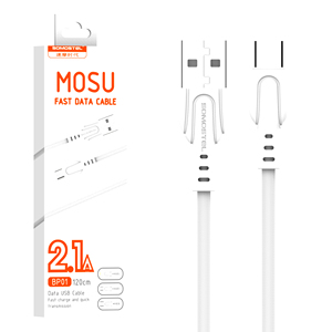 Somostel usine bas prix câble usb 2.1A macaron coloré câble de charge premium PVC durable câble de données usb pour iPhone TC Micro - Product Image 1