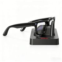 Station de charge pour lunettes Ray-Ban AR, modèle AL-R03, avec fonction d'indication, en matériau ABS, chargeur de deuxième génération