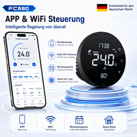 Nuevo Termostato Digital Inteligente con Wifi para Caldera de Agua y Gas, Controlado por Aplicación, 16A 3A, para Calefacción por Suelo Radiante, Ideal para Proyectos de Villas