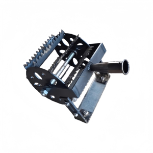 Azada de Empuje Manual con Ruedas y Bordes Dentados, Ancho Ajustable para Eliminar Hierba y Aflojar la Tierra - Product Image 2