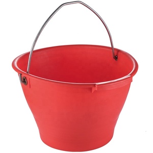 Bâtiment de construction bon marché <span class=keywords><strong>jardin</strong></span> seau en plastique de ciment barils seau en plastique de ciment solide avec poignée en métal - Product Image 5