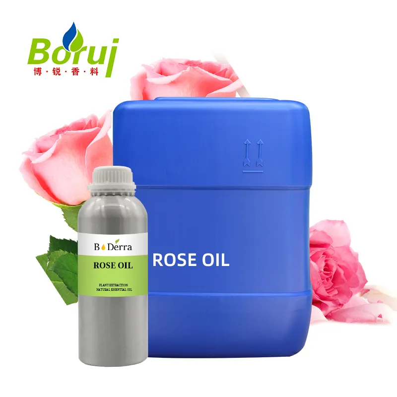 Oem nhà sản xuất bán buôn 100% hữu cơ tự nhiên tinh khiết Rose Flower tinh dầu cho da