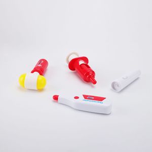 Giocattoli medici finti giochi per bambini piccoli strumenti clinica di simulazione infermiera Kit medico per animali domestici con gabbia di plastica Set - Product Image 2