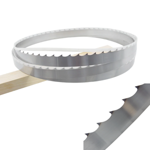 Sierra de cinta segmentada OEM de alta calidad para aserradero industrial, con dientes endurecidos y soldados por alta frecuencia, para madera. - Product Image 4
