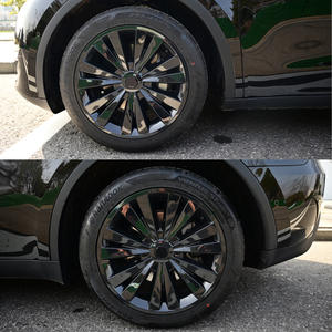 Personalización de fábrica 19 "pulgadas 4 piezas por juego Placa de ajuste de rueda Cubierta de neumático Cubierta de cubo de rueda <span class=keywords><strong>para</strong></span> Tesla Model Y - Product Image 4