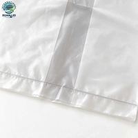 Sac plat ouvert en LDPE, flexible, bonne élasticité, résistant à l'humidité et à la poussière pour l'emballage alimentaire, fruits, collations