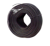 Fil de ligature pour barres d'armature, attaches pour barres, bobine pratique, petite bobine de fil, bobine de fil de ligature 16 Gauge 3.5 lb, noir recuit, souple, pliable