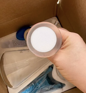 Ensemble de filtration sous vide en verre pour laboratoire, avec filtre à noyau de sable et coupelle de 300 ml + 1000 ml, compatible avec membrane filtrante de 47/55 mm - Product Image 4