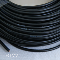 Câble électrique flexible étanche noir à 3 conducteurs de 20 mm, personnalisé en gros pour véhicules électriques