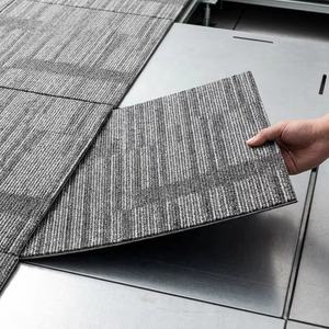 Dalles <span class=keywords><strong>de</strong></span> moquette magnétiques commerciales pour sols surélevés en acier, solution <span class=keywords><strong>de</strong></span> moquette sans colle pour sols surélevés <span class=keywords><strong>de</strong></span> bureau - Product Image 1