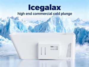 Unidad Enfriadora de Bañera de Inmersión Fría de Grado Comercial de Alta Gama con Control WiFi, Bañera de Hielo Independiente con Ozono para Centros de Bienestar y Gimnasios - Product Image 2