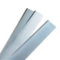 Lame de rabot en carbure de tungstène HSS, lame de rabot plate élargie en acier rapide avec acier frontal complet, lame de rabot pour le travail du bois lourd
