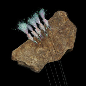 4 #6 #8 #10 #12 #14 #16 # Offre Spéciale pêche à la mouche leurre à crevettes bionique lumineux 5 pièces/ensemble - Product Image 5