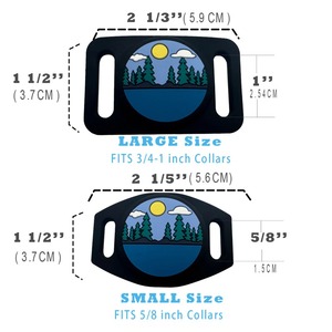 Funda de silicona personalizada para AirTag, para collar de perro o gato, con GPS, funda protectora para AirTag, deslizable, para rastreador GPS de perros. - Product Image 2