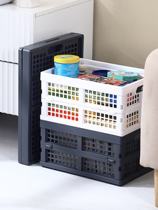 Collapsible Plastic Baskets <strong>Storage</strong> Box On-board <strong>Crates</strong> for <strong>Storage</strong> - Product Image 4