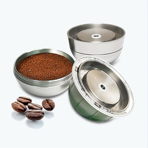 Cápsula recargable para cafetera Vertuo Next, filtro reutilizable de acero inoxidable con función de recirculación - Product Image 5