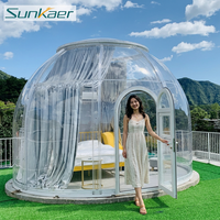 Sunkaer Dôme à bulles gonflable de haute qualité pour l'extérieur, maison-bulle d'hiver, tente à bulles