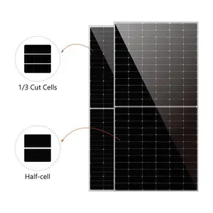 低价定制防水柔性多晶硅450瓦太阳能电池板