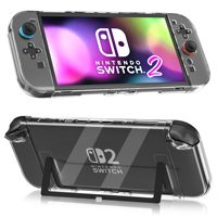Coque de Protection Transparente en PC, Conception Dissociable, pour Nintendo Switch 2, Accessoires de Protection avec Couvercle de Poignée Switch 2