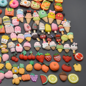 FlatBack Princess 3D Charms Resin Cute Animal Fruit Food Series Charms DIY Pendants for Necklace Bracelet Earring Jewelry Making