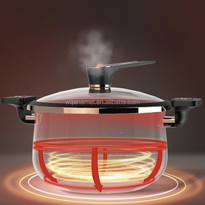 Marmite à soupe multifonction <span class=keywords><strong>en</strong></span> <span class=keywords><strong>fonte</strong></span> antiadhésive 7L fabriquée <span class=keywords><strong>en</strong></span> Chine avec des caractéristiques <span class=keywords><strong>de</strong></span> sécurité uniques enduites d'émail - Product Image 2