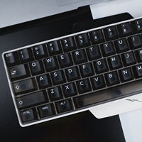 HZGAMER 108 touches noir Transparent blanc imprimé, clavier mécanique d'ordinateur Original CHERRY OEM