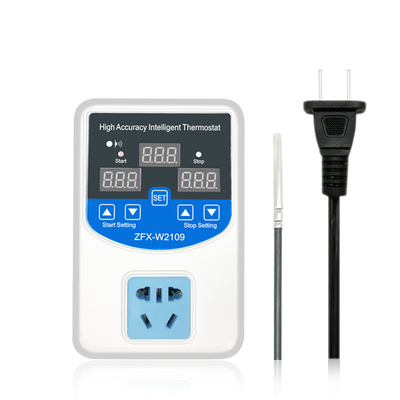 W2109 temperature control socket breeding environment time temperature controller digital display intelligent thermostat socket 2 buyers(图3)