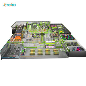 Solution tout-en-un pour aires <span class=keywords><strong>de</strong></span> <span class=keywords><strong>jeux</strong></span> commerciales avec trampoline à <span class=keywords><strong>jeux</strong></span> souples et équipements <span class=keywords><strong>de</strong></span> divertissement familial - Product Image 5