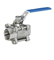 3/4 "NPS DN5 à DN150 1Pc 2Pc 3Pc 2 voies 3 voies robinet à tournant sphérique aciers inoxydables 304 316 contrôle de l'eau vannes à tournant sphérique en acier inoxydable