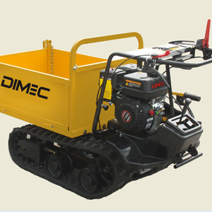 Mini-dumper chenillé MD350, capacité maximale 350 kg, <span class=keywords><strong>moteur</strong></span> essence, transporteur autoporté pour l'entretien des propriétés - Product Image 2