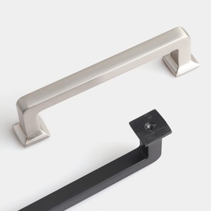 Tiradores de puerta modernos de aleación de zinc para dormitorio, baño, Hotel, sala de estar, muebles, incluidos cajones, gabinetes de cocina, baños - Product Image 1