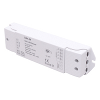 Atenuador LED DALI de Voltaje Constante de 4 Canales DA4-M, Atenuación Digital PWM, Curva de Atenuación Logarítmica DALI Estándar