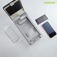 Machine d'installation de protection d'écran entièrement automatique anti-poussière, verre trempé pour tous les films de protection d'écran de téléphone portable