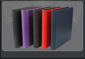    Classeurs DIY personnalisables en cuir PU, 12 pochettes, pour 384+ cartes Top Loader 35PT, étanches, pour Yugioh TCG et album photo UG - Product Image 5
