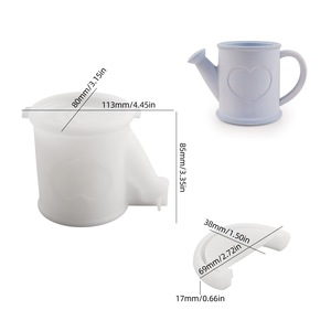 Nuevas Ideas: Molde de Silicona para Rociador de Agua, DIY, para Contenedores de Yeso y Cemento, Jarrones, Adornos, Tarros de Almacenamiento de <span class=keywords><strong>Gel</strong></span> - Product Image 1