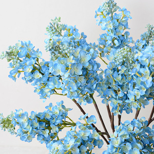 <span class=keywords><strong>Fiori</strong></span> Artificiali <span class=keywords><strong>Lilla</strong></span> <span class=keywords><strong>Viola</strong></span> con Texture Idratante, Decorazione per Tavolo da Pranzo, Composizione Floreale Blu-<span class=keywords><strong>Viola</strong></span> Francese per Matrimoni - Product Image 1