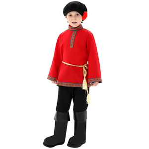 <span class=keywords><strong>Costume</strong></span> national ethnique russe, vêtements traditionnels russes pour enfants, robe <span class=keywords><strong>de</strong></span> fête pour filles, tenue <span class=keywords><strong>de</strong></span> princesse pour cérémonie d'anniversaire - Product Image 4