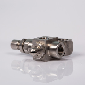 Buse d'atomisation d'air en acier inoxydable XD, tête de pulvérisation réglable en forme d'éventail pour humidification, dépoussiérage et refroidissement, compatible eau et huile - Product Image 2