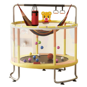 <span class=keywords><strong>Cama</strong></span> Elástica con Red de Seguridad, <span class=keywords><strong>Cama</strong></span> Elástica Grande para Niños con Doble Protección, <span class=keywords><strong>Cama</strong></span> Elástica con Red de Seguridad - Product Image 1