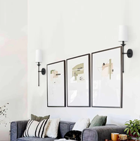 Lampe Murale Sans Fil à Télécommande et Contrôle Tactile Style Nordique pour Salon, Chambre, Couloir et Escalier – Offre Spéciale