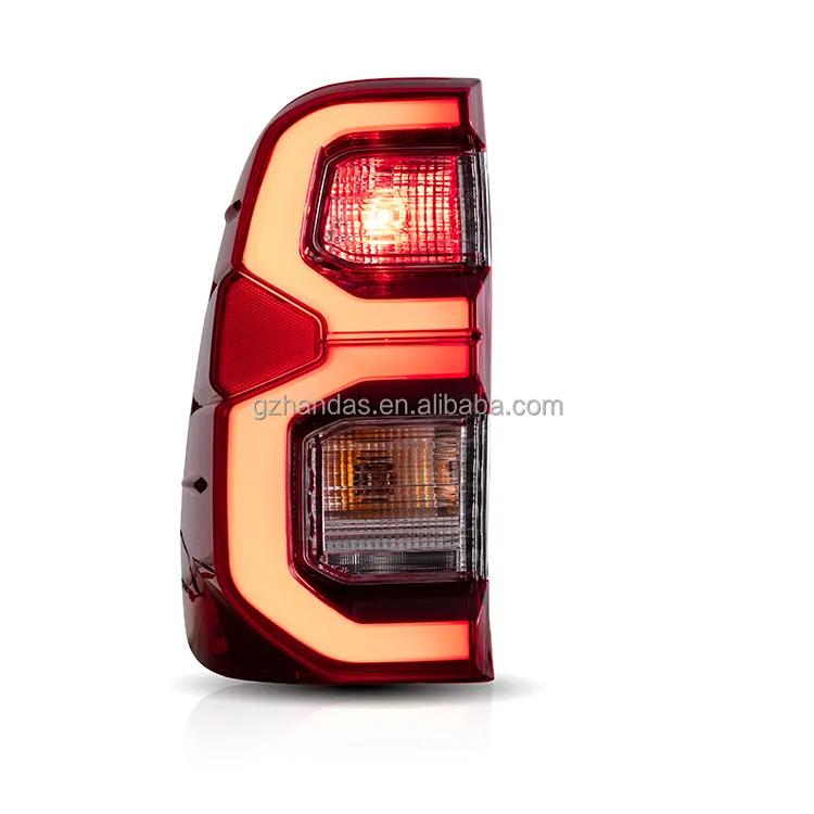 Pickup di alta qualità 4x4 accessori Auto luce LED Laser posteriore luce posteriore ricaricabile per Auto Hilux 2015-2020