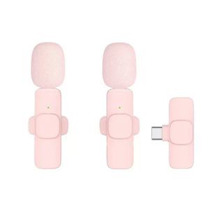 Micrófono Lavalier Inalámbrico, Micrófono Lavalier Inalámbrico Estéreo, Entrevista en Sitio, Mini Cancelación de Ruido para Exteriores, Flip - Product Image 5