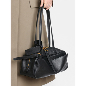 Minimalist Large Capacity Boston <b>Bag</b> Women Fashion Top Handle Shoulder Handbag Office <b>Work</b> <b>Bag</b> For Daily Use - Product Image 5