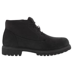 Botas Chukka de Media Caña Premium para Hombre, Negras, de Nubuck, Impermeables, para Todas las Temporadas - Product Image 2