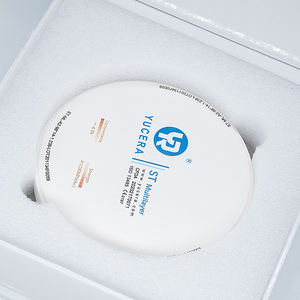 Yucera <span class=keywords><strong>St</strong></span>-Meerlagige Zirkonia Schijf 98Mm Tandheelkundig Cad/Nokmateriaal | 1200mpa Sterkte & 45-55% Gradiëntdoorschijnendheid - Product Image 4