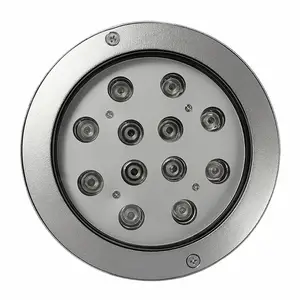 Lampe de piscine 12V Ip68 étanche Rgbw 36W/48w en acier inoxydable 316L lumières de piscine sous-marines