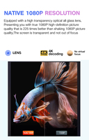 Mini Proyector Y3PRO WiFi con Enfoque Automático, 1000 Lúmenes, Altavoces Integrados, Android 9, 3D, Compatible con 4K HD 1080P, para Cine en Casa, Fiestas y Exteriores