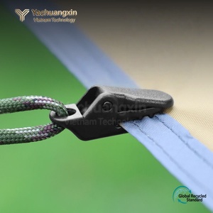 Portable Plastic Camping Tent Crocodile <b>Clip</b> & <b>Hook</b> Installation Windproof Fixed Folded Design All Seasons Use - Product Image 2