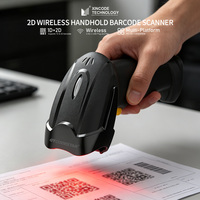 Escáner de Códigos de Barras 2D Xincode, Lector de Códigos QR USB, Pistola Escaneadora de Códigos de Barras CMOS, Escáneres de Códigos de Barras Inalámbricos Portátiles para Supermercados